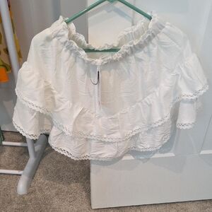 White Skort